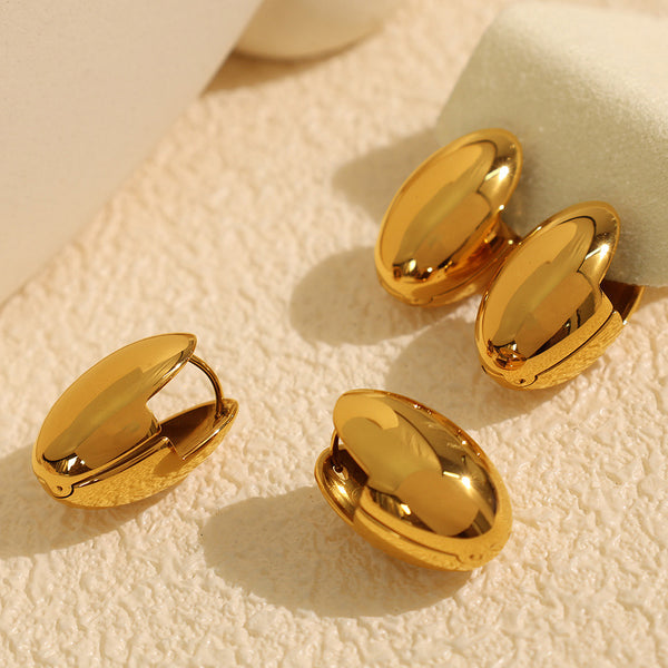 Sun stud earrings