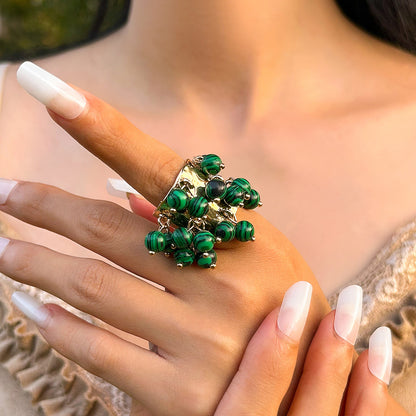 The Amara charm ring