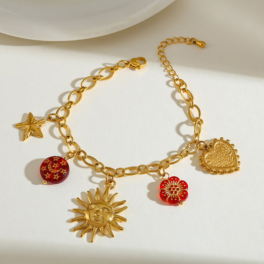 Eclipse charm bracelet