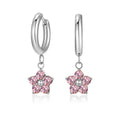 Pink flower huggies