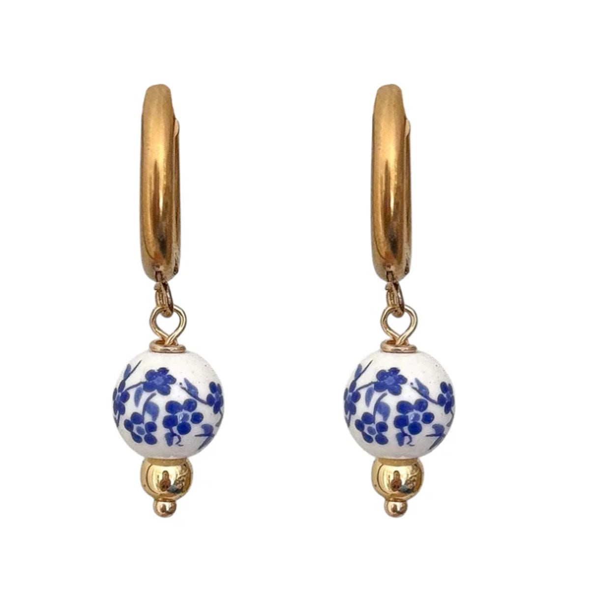 Santorini ball earring
