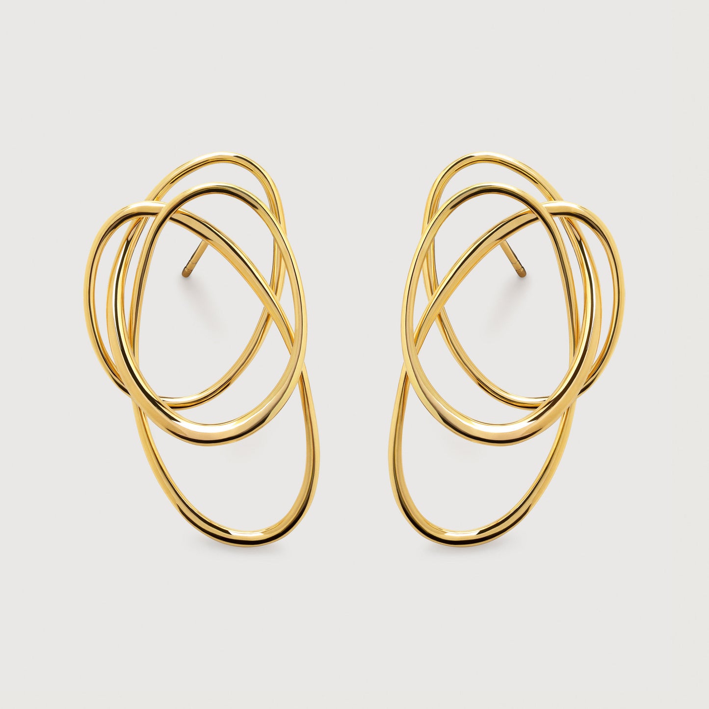 Entwined earrings