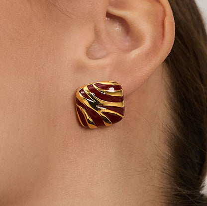 Safari shine earrings