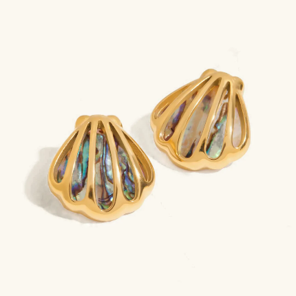 Capri Shell Studs