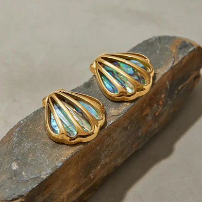 Capri Shell Studs