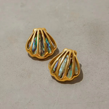 Capri Shell Studs