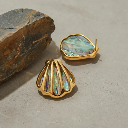 Capri Shell Studs
