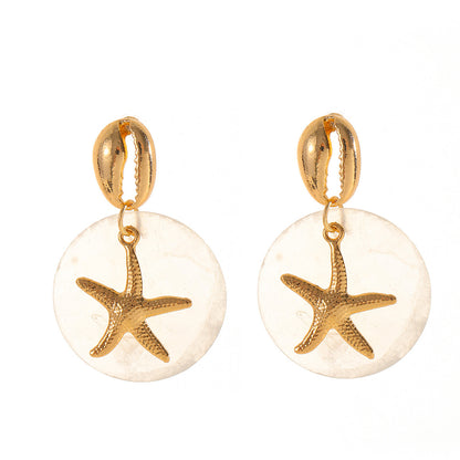 Shellora Charm Earrings
