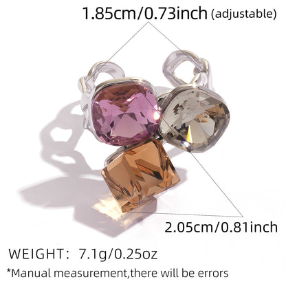 Sunset Gem Ring