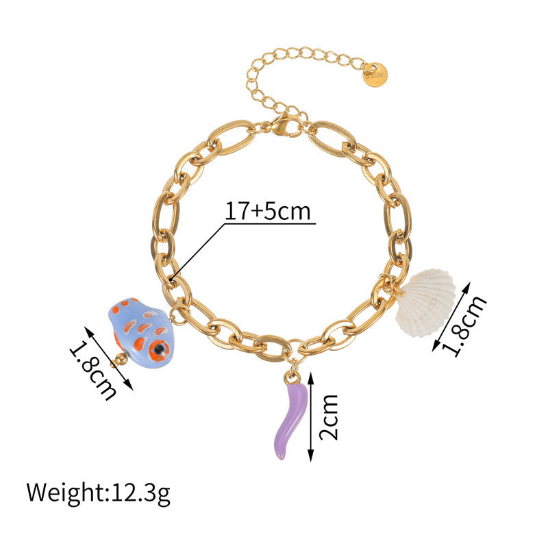 Lilac lagoon bracelet