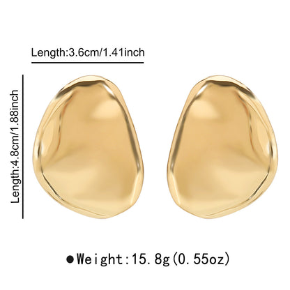 Liquid gold studs
