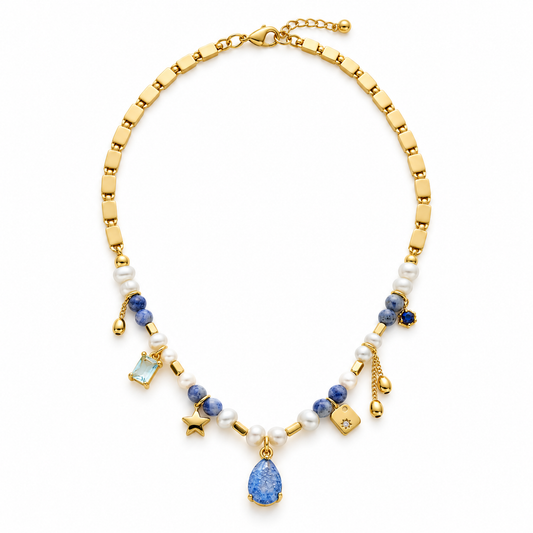 Santorini Skies Necklace