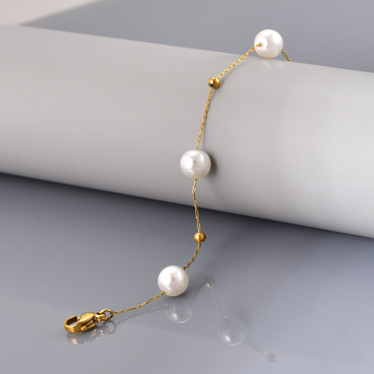Single pearl bracelet