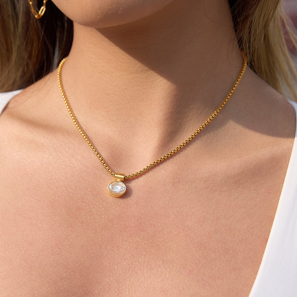 Sunday Gold  Necklace