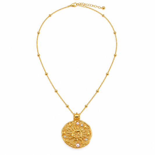 Aurelia Pearl Medallion