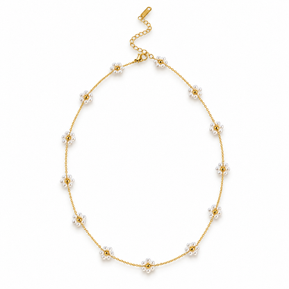 Daisy Flower Luck Necklace