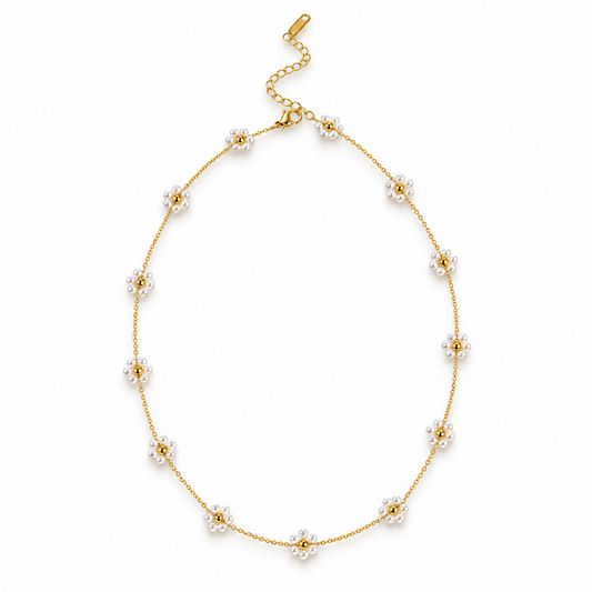 Daisy Flower Luck Necklace