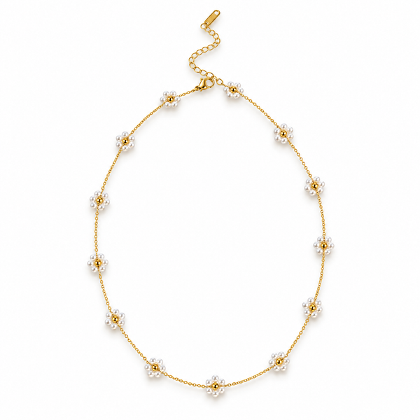 Daisy Flower Luck Necklace