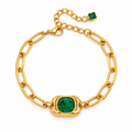Emerald muse bracelet
