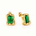 Emerald Muse Studs