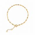 Feather like chain bracelet