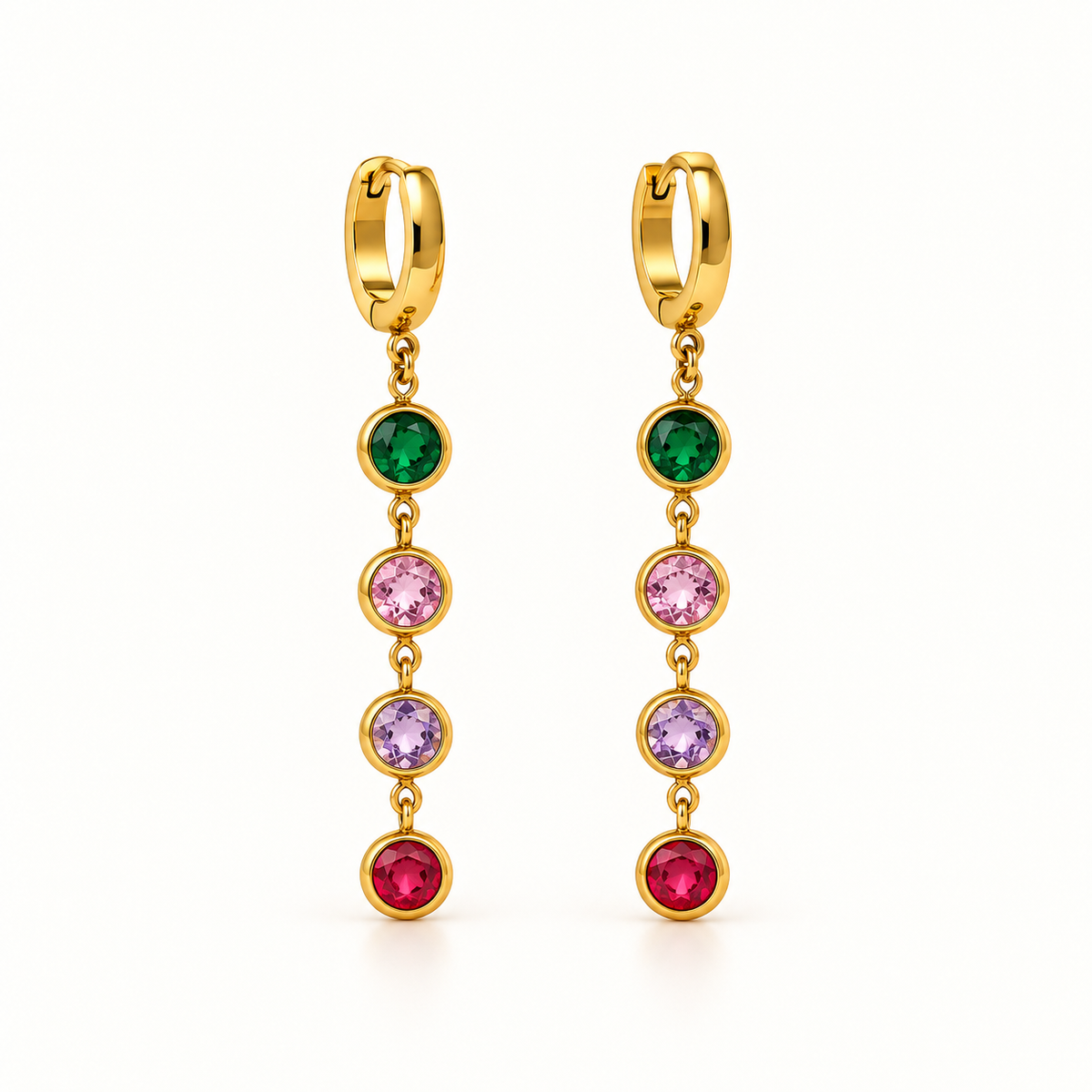 Gem symphony earring