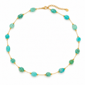Lagoon beaded necklace