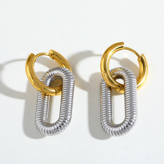 Link Earrings Front View