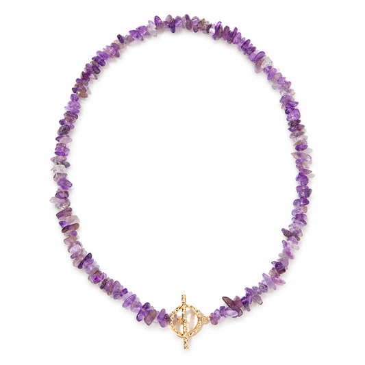 Moonlit Amethyst Necklace