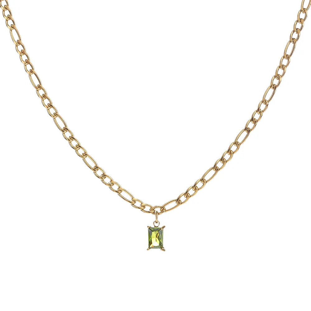 Olive Luxe Necklace Studio Display – Contemporary Luxury Jewelry