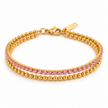 Pink champagne bracelet
