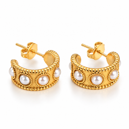 Sasha Vintage Hoops