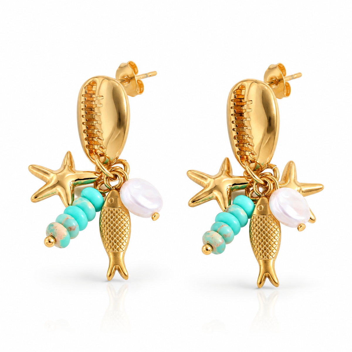 Seastar Drop Earrings