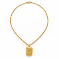 Stellar Glow Gold Pendant