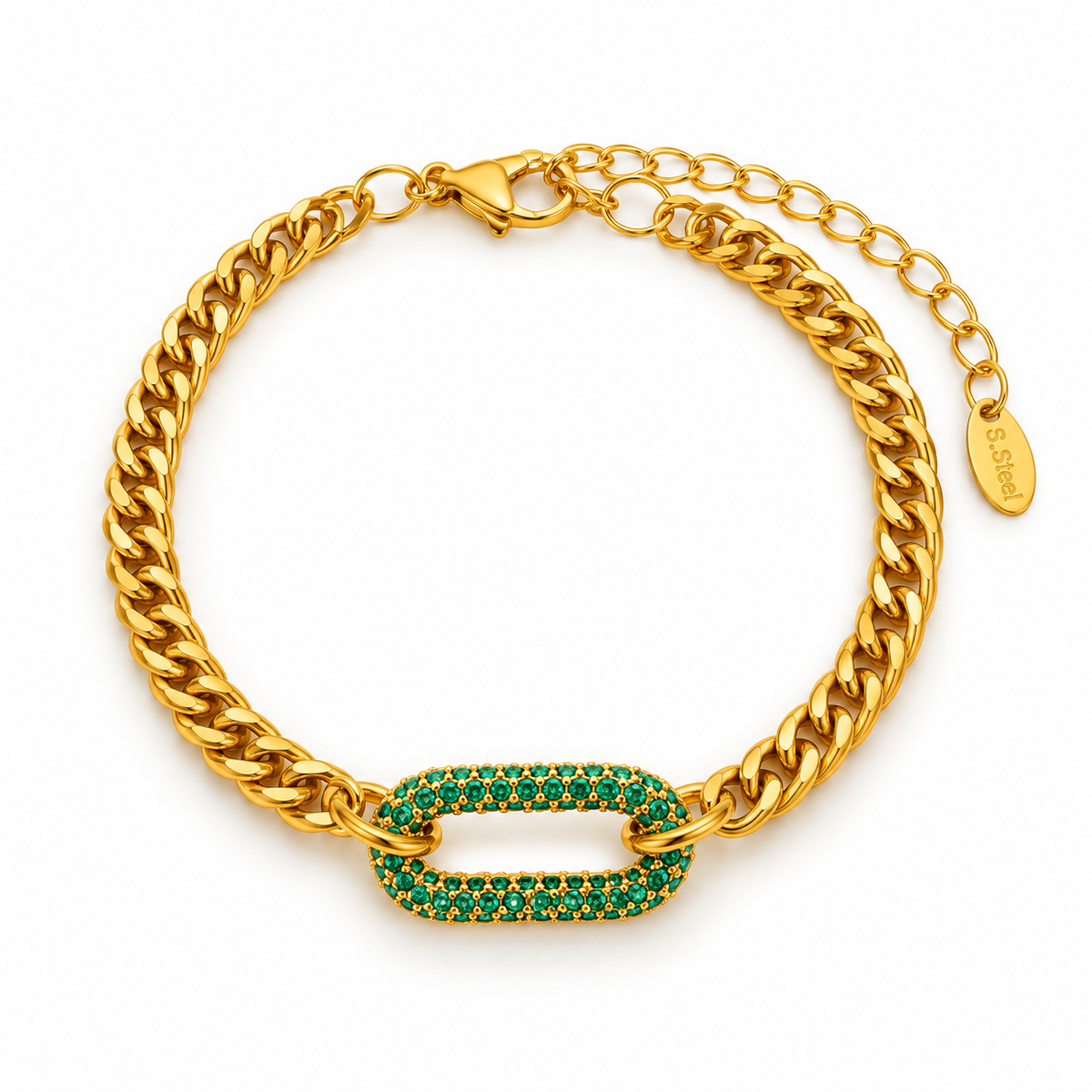The Sienna Emerald bracelet
