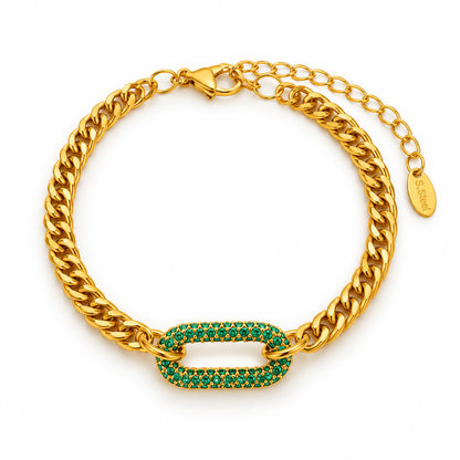 The Sienna Emerald bracelet