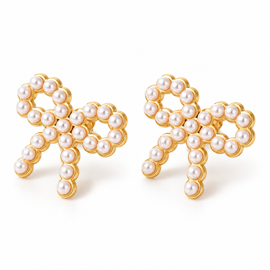 Twinkle Bow Studs