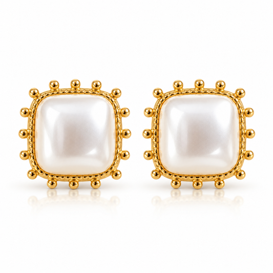 Victorian Pearl Studs