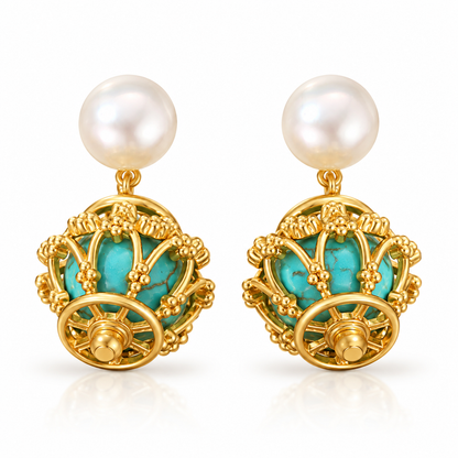 Zariya Turquoise Drops