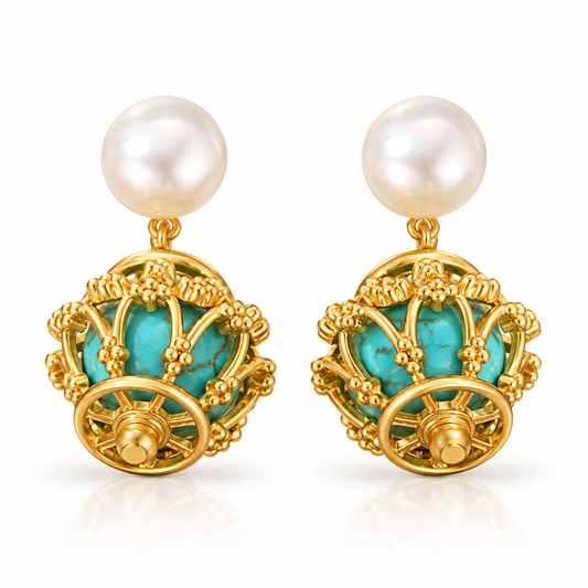 Zariya Turquoise Drops